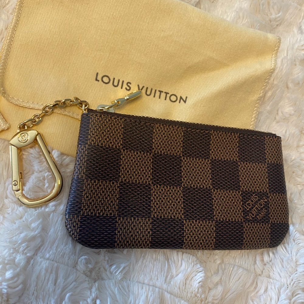 Louis Vuitton Damier Ebene Cles in new condition